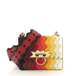 Salvatore Ferragamo Zig Zag Crossbody Bag